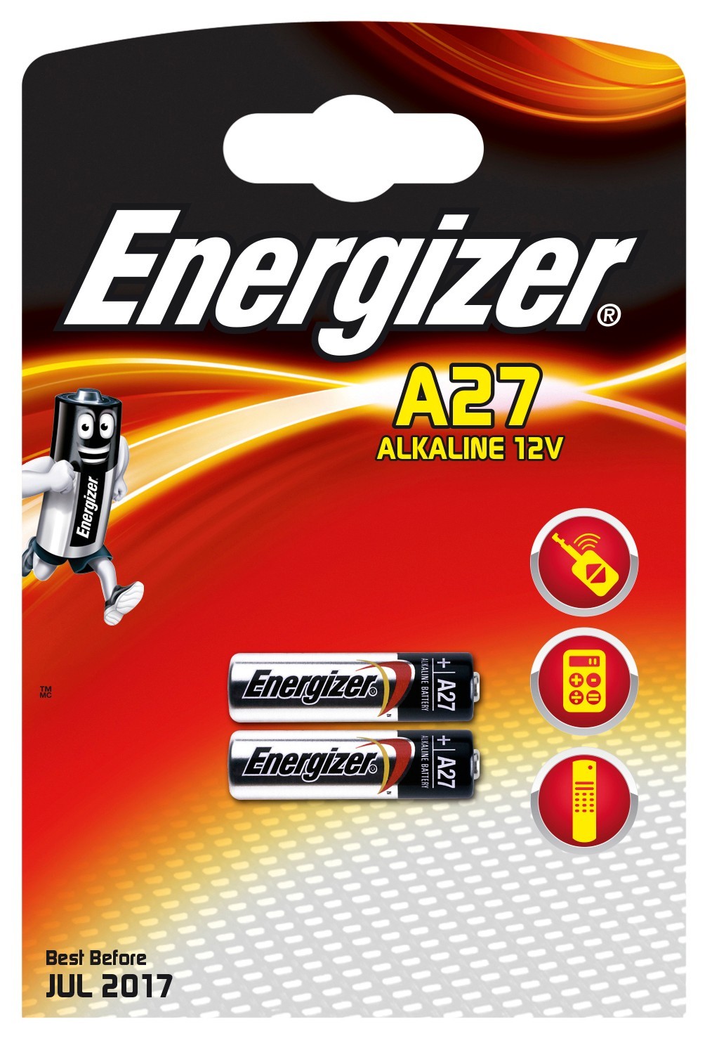 Energizer A27 Alkaline batteri (2 stk.) - Elkjøp