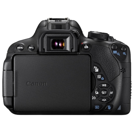 Canon EOS 700D SLR kamerakit (linse + batteri) - Elkjøp