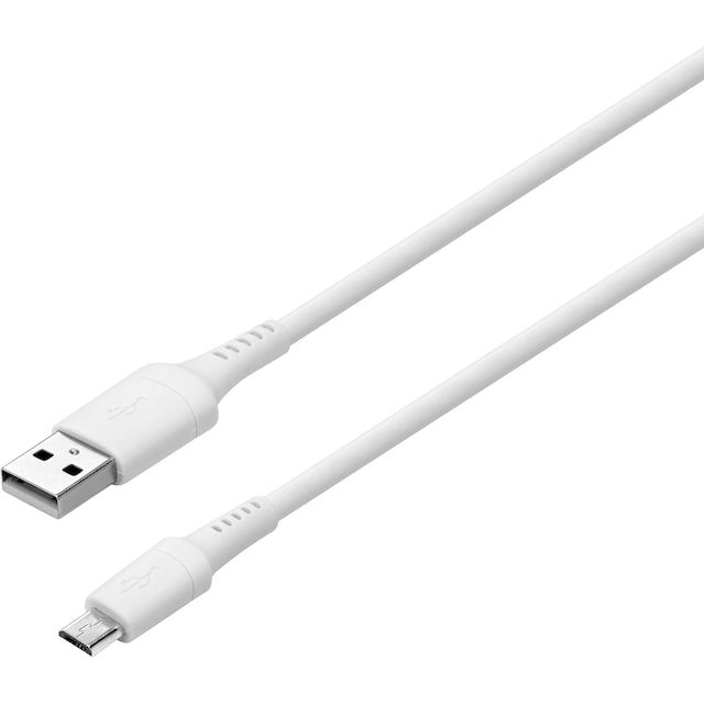 Sandstrøm USB-A till MicroUSB-kabel (3 m)