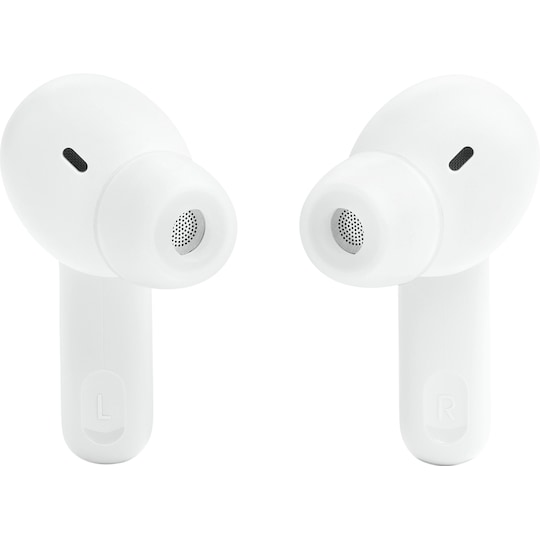 JBL Tune Beam helt trådløse in-ear hodetelefoner (hvit) - Elkjøp