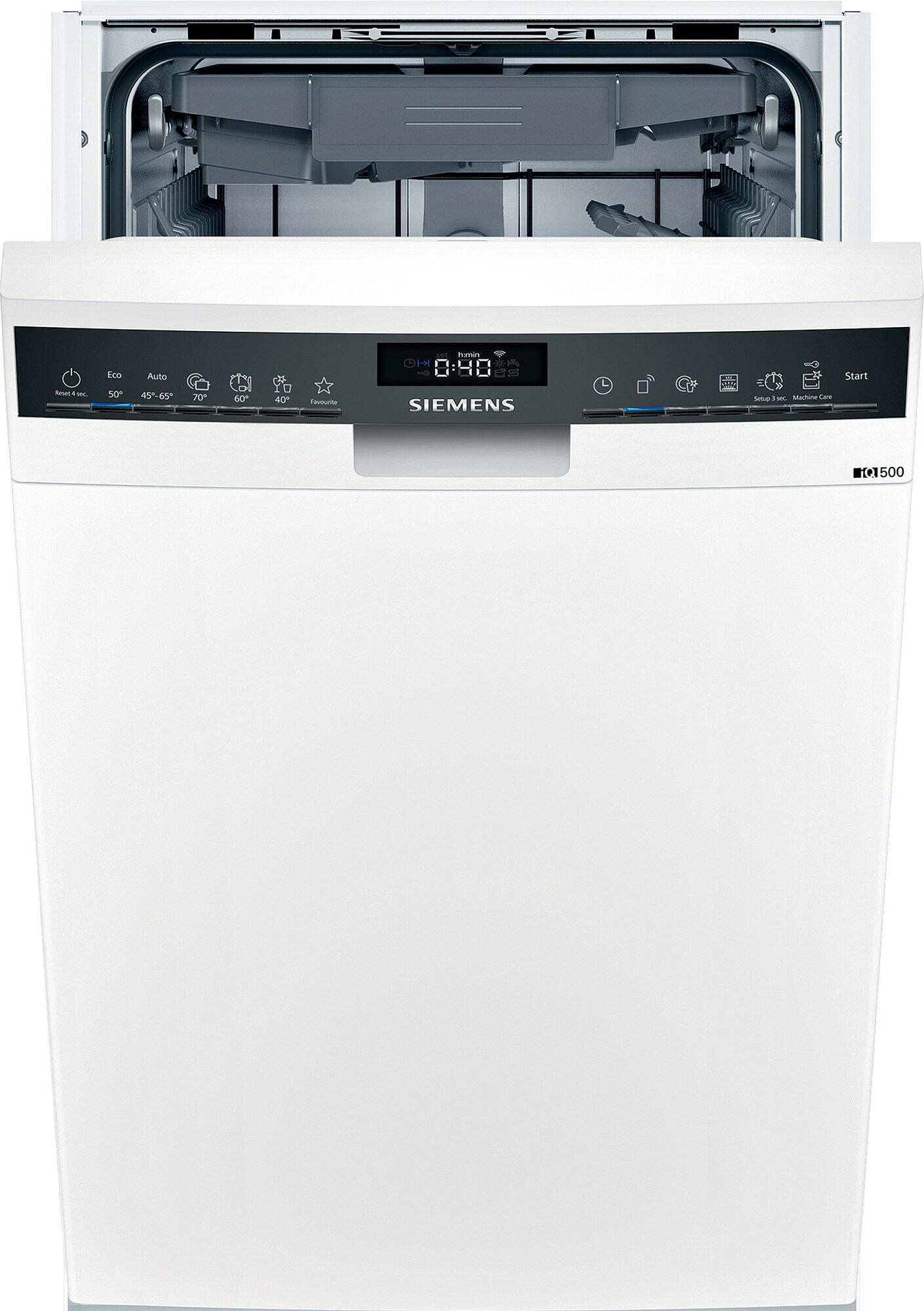 Siemens iQ500 oppvaskmaskin SR45ZW09MS - Elkjøp