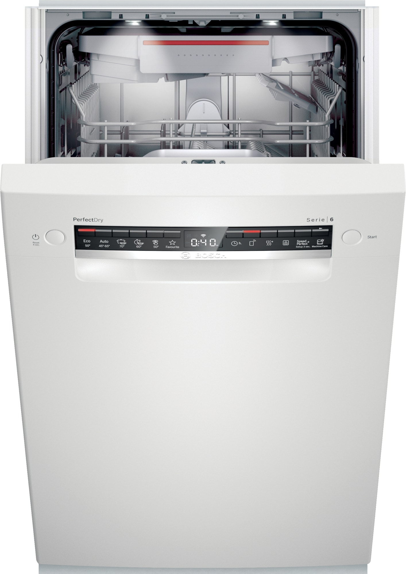 Bosch oppvaskmaskin SPU6ZMW10S (hvit) - Elkjøp