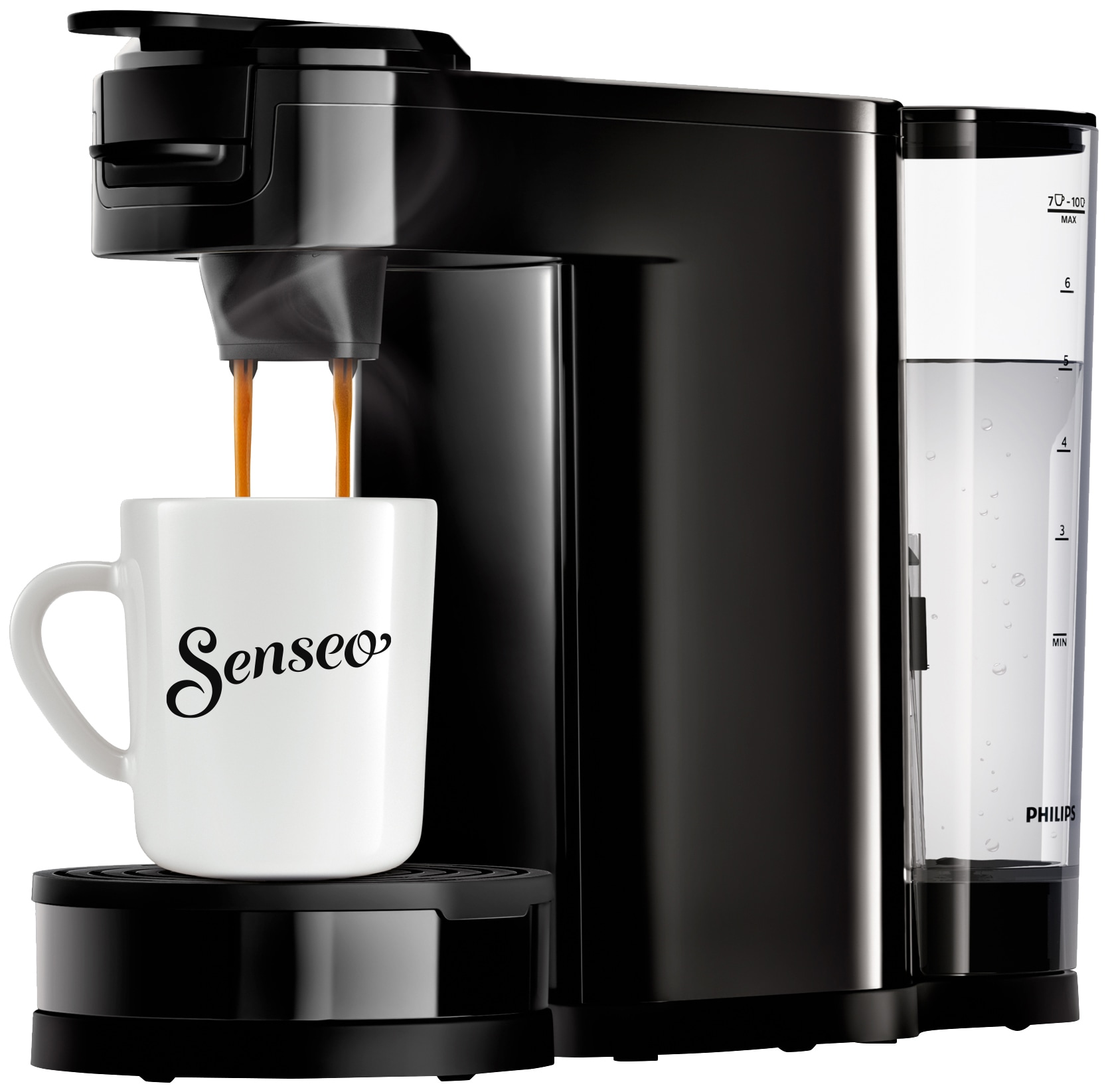 Senseo Switch kapsel- og filterkaffemaskin HD6594/60 (sort) - Elkjøp