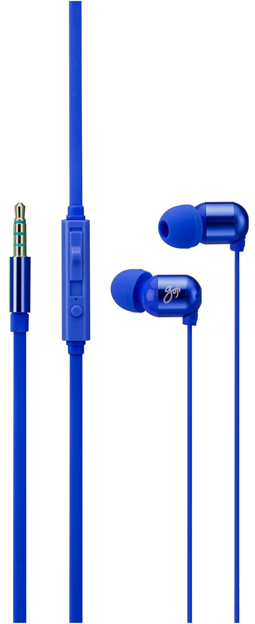 Goji hodetelefoner G4PLUGEB14 (blå) - Hodetelefoner til trening - Elkjøp