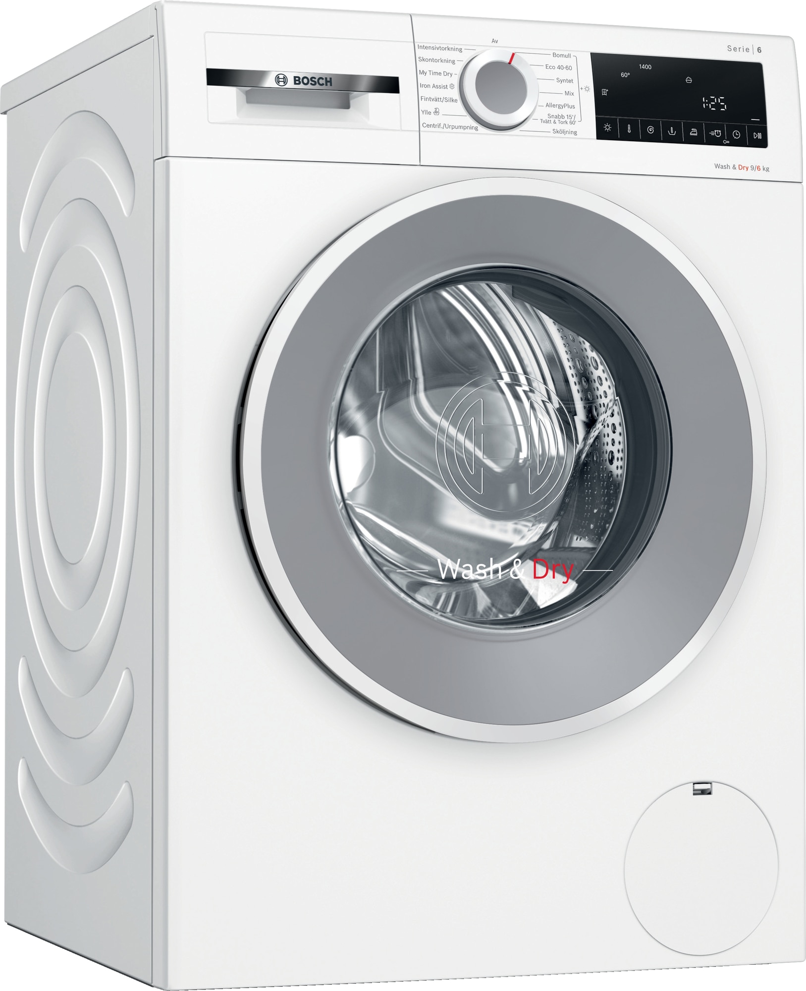 Bosch Kombinert vaskemaskin/tørketrommel WNA144L9SN - Elkjøp