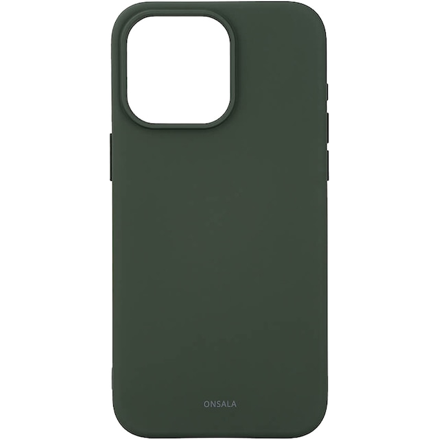 Onsala iPhone 15 Pro Max Silicone deksel (grønn)