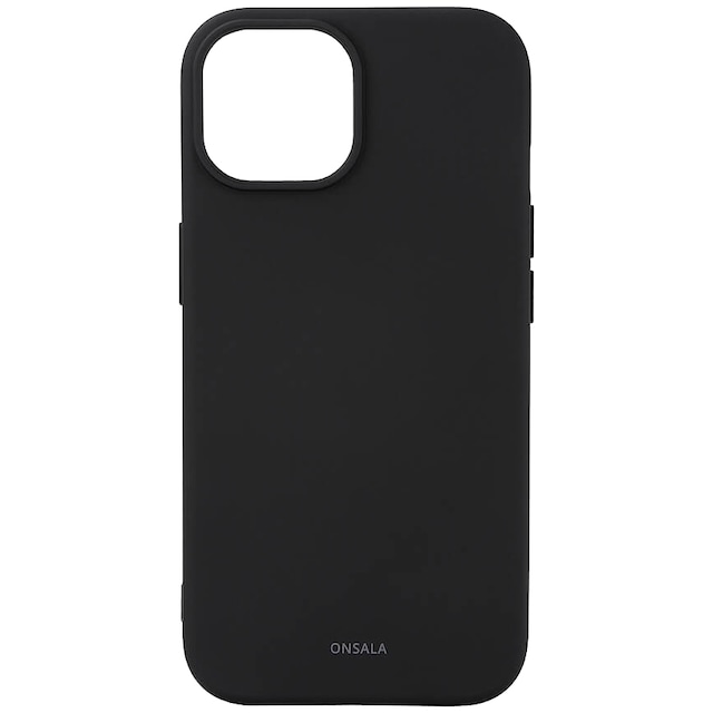 Onsala iPhone 15 Silicone deksel (sort)