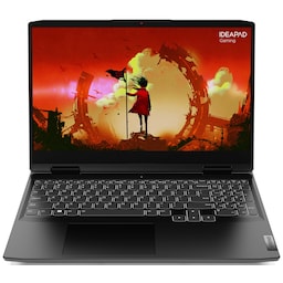 Lenovo IdeaPad Gaming 3 R5-6/16/512/3050/120Hz 15,6" bærbar gaming-PC