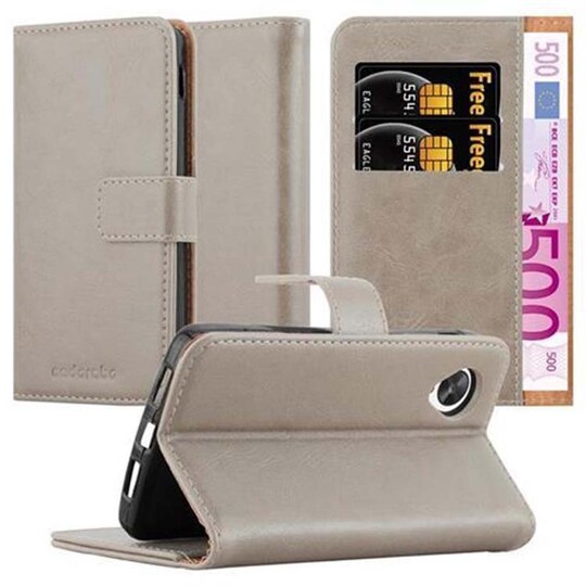 LG Google NEXUS 5 lommebokdeksel etui (brun) - Elkjøp