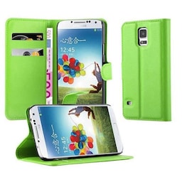 Samsung Galaxy S5 / S5 NEO lommebokdeksel etui (grønn)