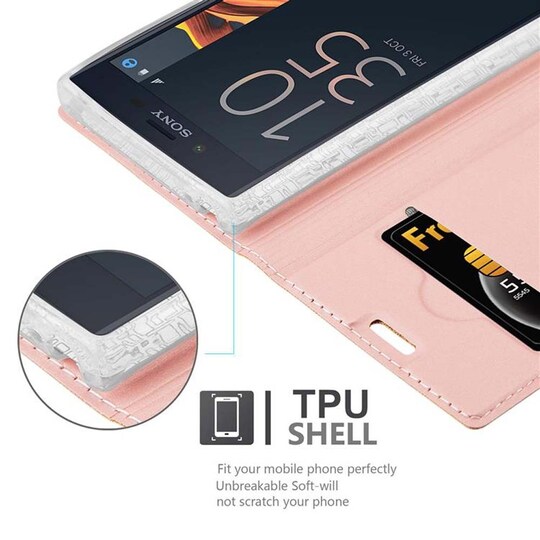 Sony Xperia X COMPACT lommebokdeksel etui (rosa) - Elkjøp