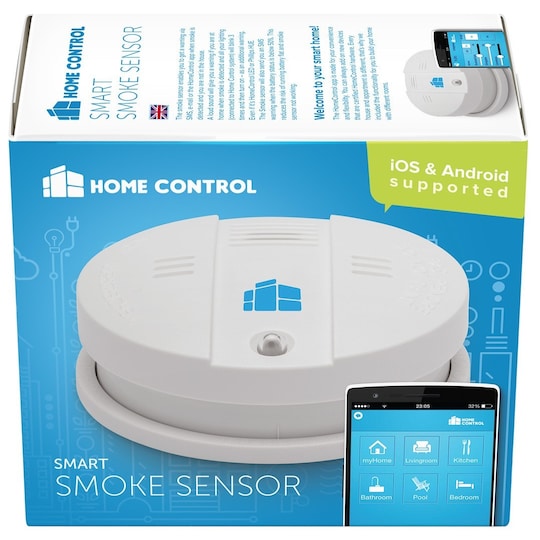 HomeControl Smart røykvarsler - Elkjøp