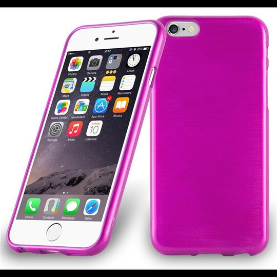 iPhone 6 / 6S silikondeksel cover (rosa) - Elkjøp