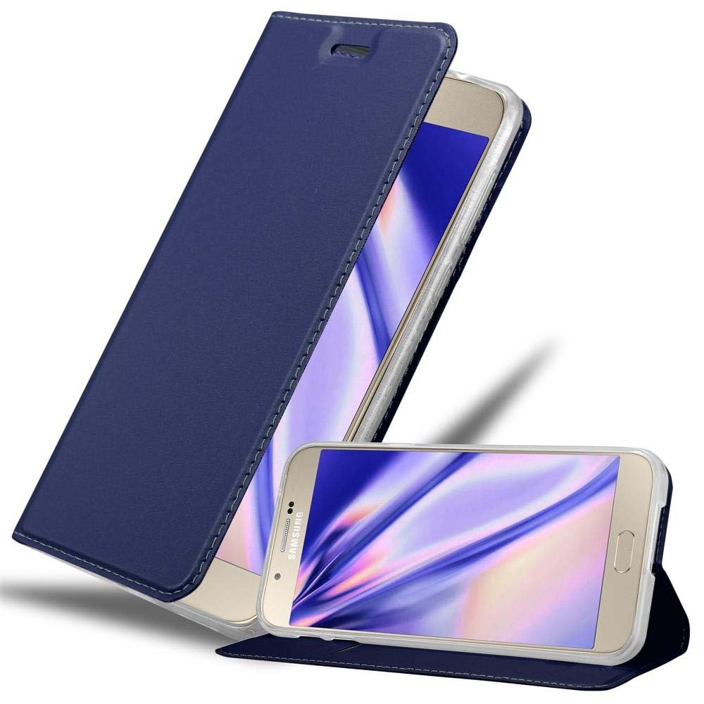 Samsung Galaxy A8 2015 lommebokdeksel etui (blå) - Elkjøp