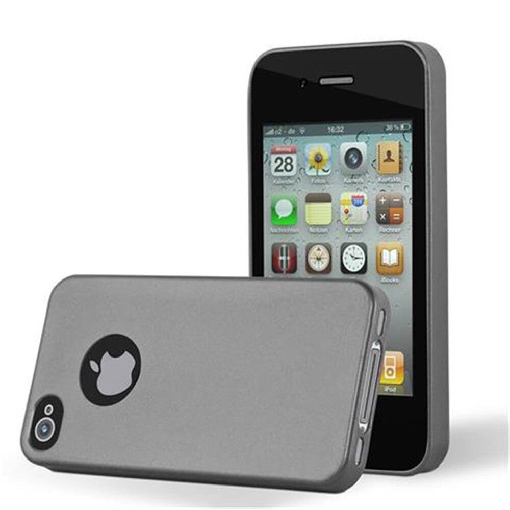iPhone 4 / 4S Deksel Case Cover (grå) - Elkjøp