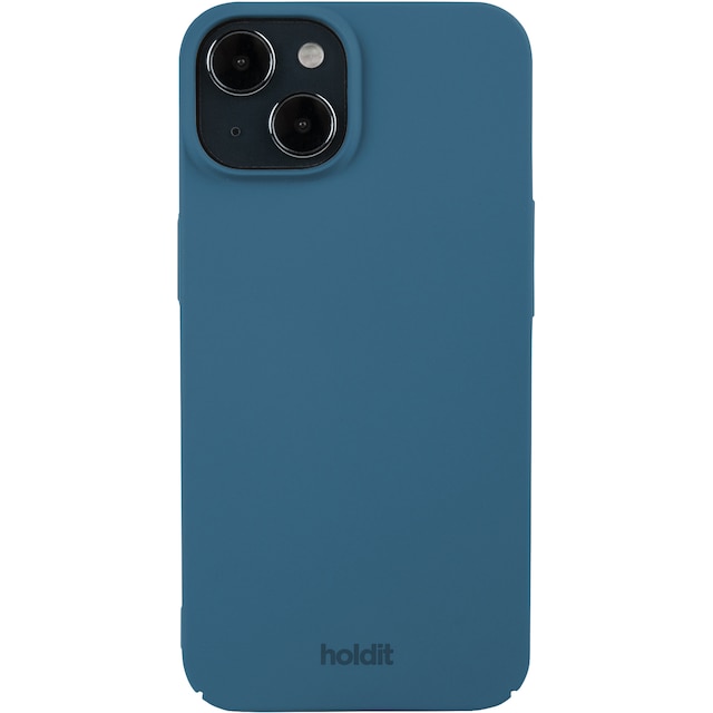 Holdit Slim Case iPhone 14/13 deksel (blå)