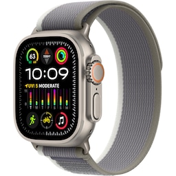 Apple Watch Ultra 2 49mm GPS+CEL Titanium M/L (Grønn/Grå/Trail Loop)