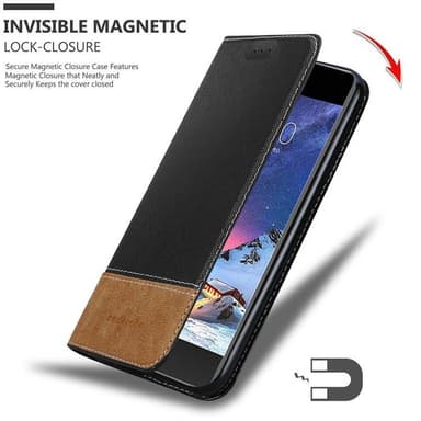 LG K8 2017 Deksel Case Cover (svart)