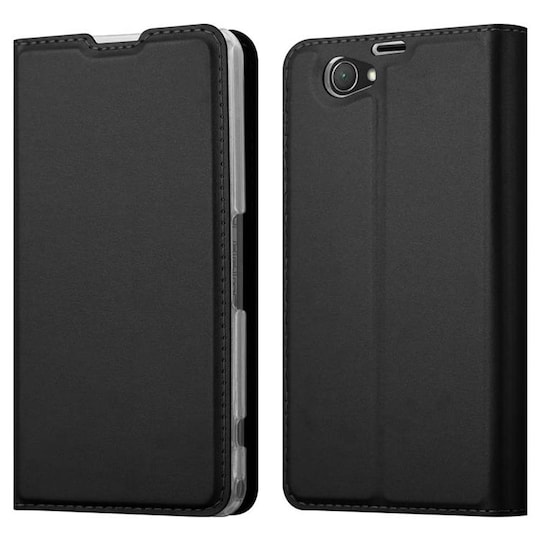 Sony Xperia Z1 COMPACT lommebokdeksel etui (svart) - Elkjøp