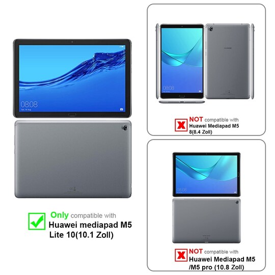Huawei MediaPad M5 LITE 10 (10.1 Toll) deksel til