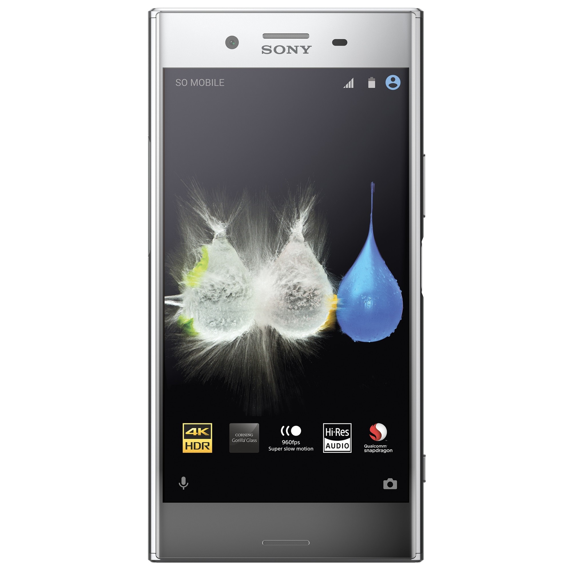 Sony Xperia XZ Premium smarttelefon (luminous chrome) - Elkjøp