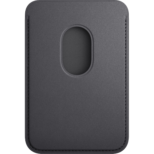 iPhone FineWoven lommebok med MagSafe (sort) - Elkjøp