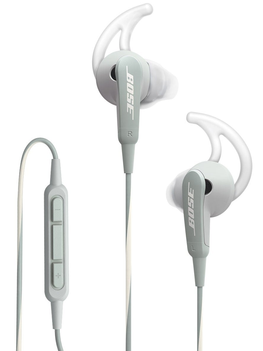 Bose SoundSport in-ear hodetelefoner til iOS (grå) - Elkjøp
