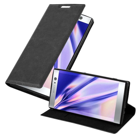 Sony Xperia XA2 lommebokdeksel case (svart) - Elkjøp