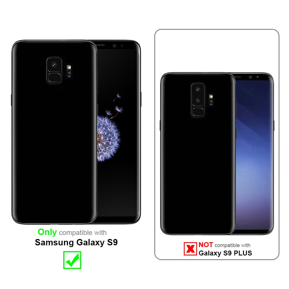 Samsung Galaxy S9 lommebokdeksel etui (grønn)