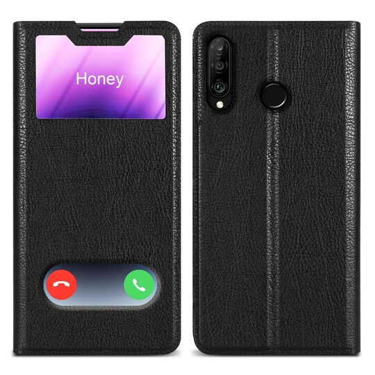 Huawei P30 LITE lommebokdeksel cover (svart) - Elkjøp