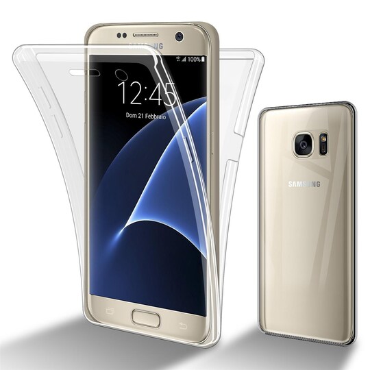 Samsung Galaxy S7 Deksel 360 Case Cover (gjennomsiktig) - Elkjøp