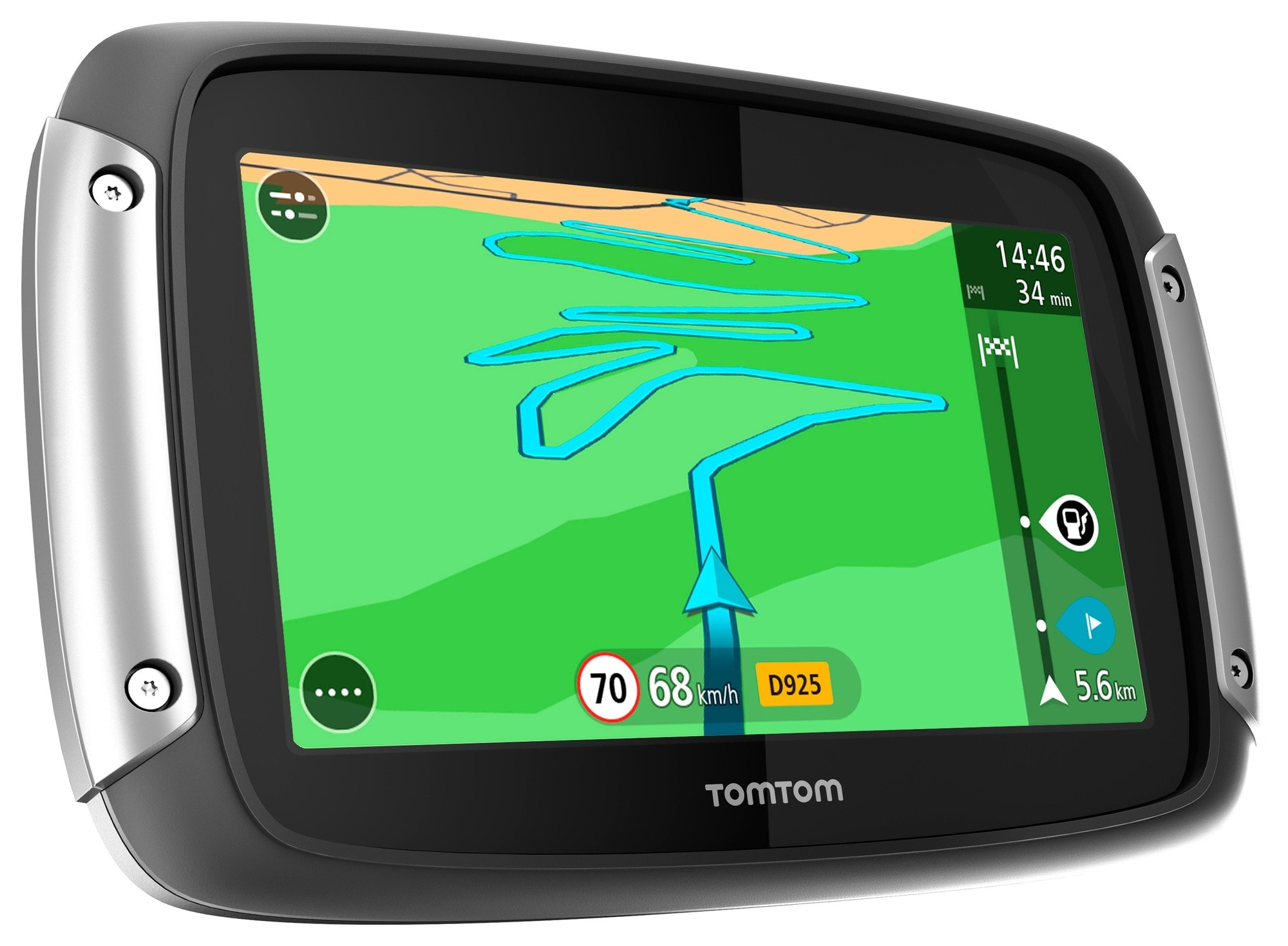 TomTom Rider GPS til motorsykkel - Elkjøp