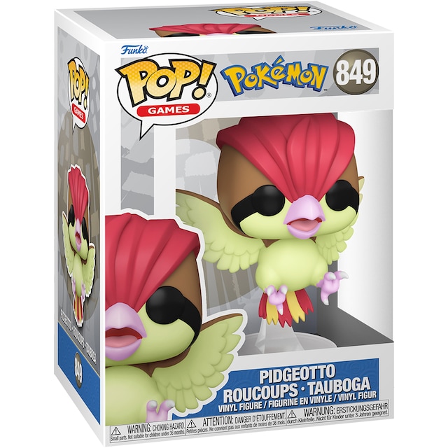 Funko Pop! Vinyl Pokémon Pidgeotto figur