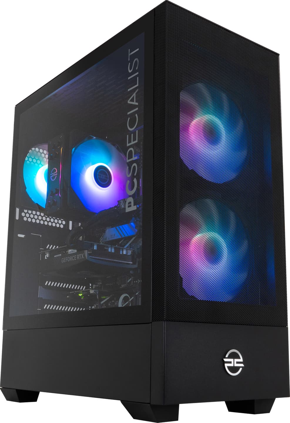 PCSpecialist Prime 200 R5-7X/16/1024/4060 stasjonær gaming-PC