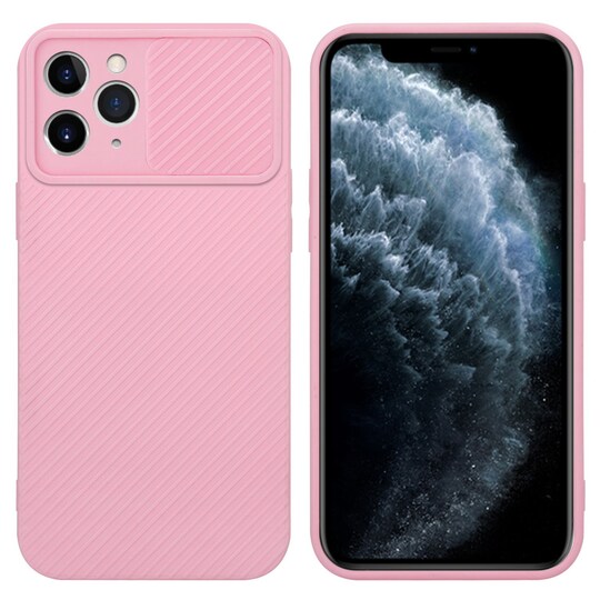 iPhone 11 PRO silikondeksel cover (rosa) - Elkjøp