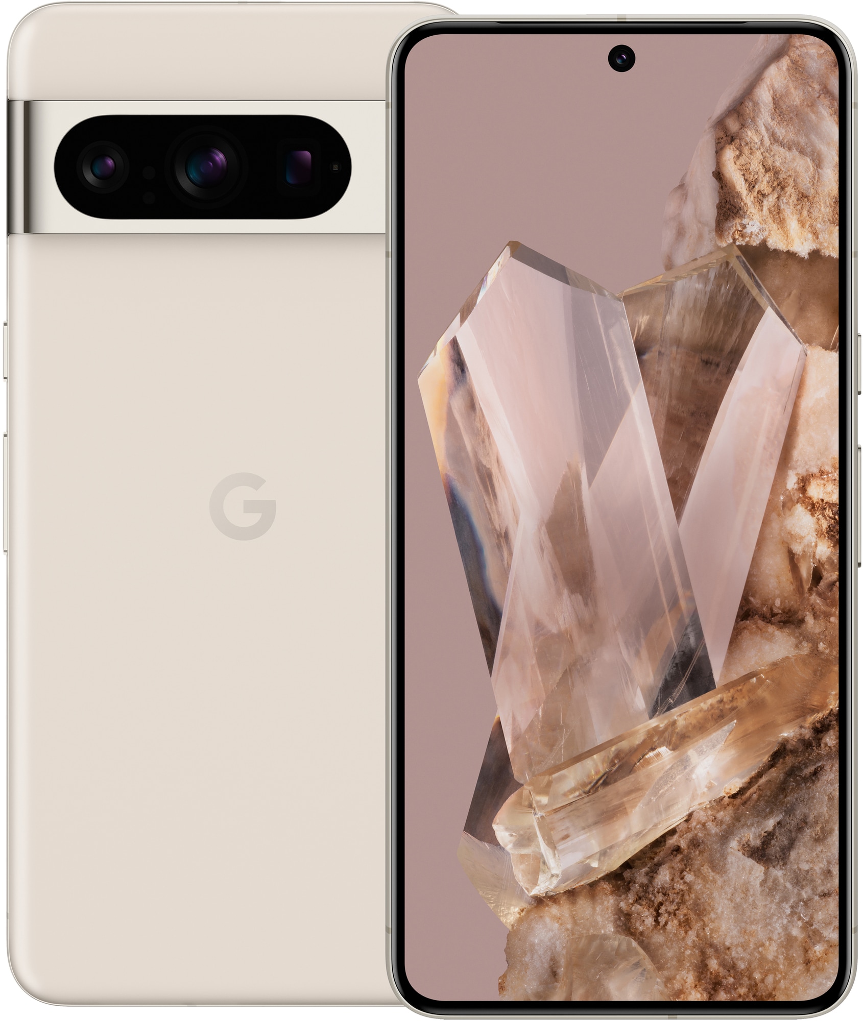 Google Pixel 8 Pro 5G smarttelefon 12/128GB (Porcelain) - Elkjøp