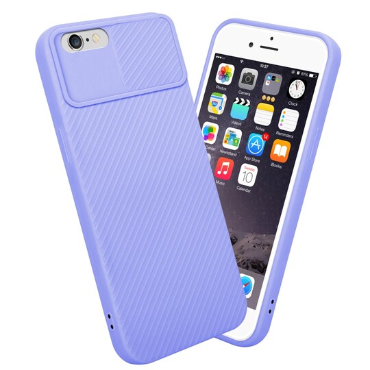 iPhone 6 PLUS / 6S PLUS silikondeksel cover (lilla) - Elkjøp