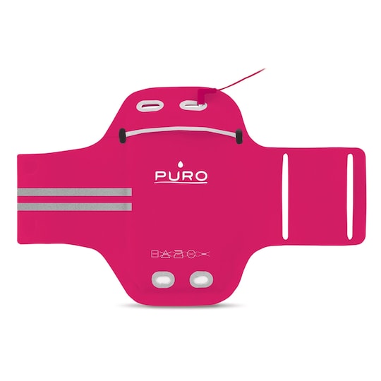 Puro Universal armbånd til smarttelefon (Rosa) - Elkjøp