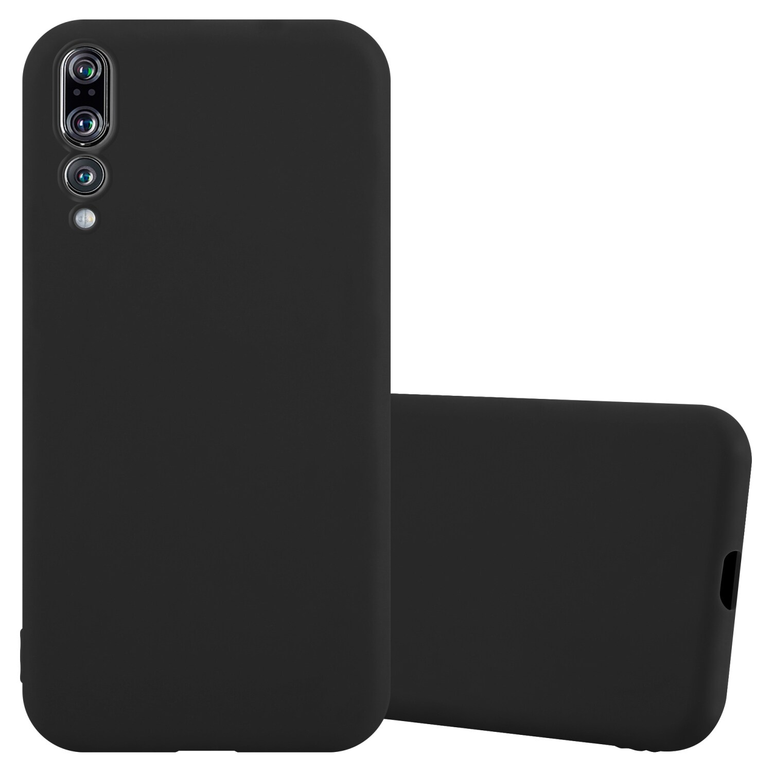 Huawei P20 PRO / P20 PLUS silikondeksel cover (svart) - Elkjøp