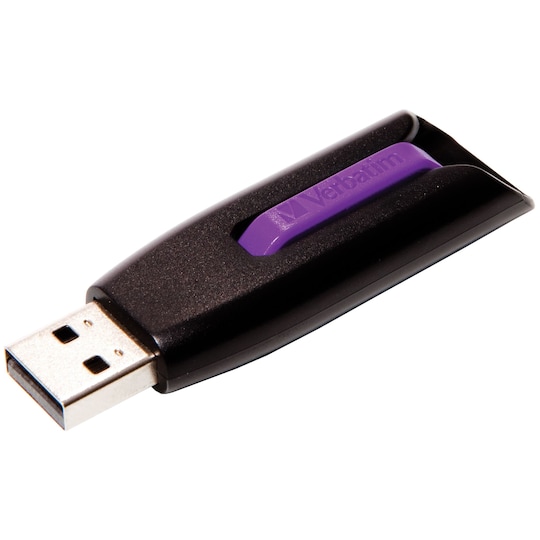 Verbatim Store n Go V3 16 GB USB minnepenn (lilla) - Elkjøp
