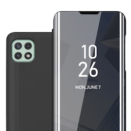 Samsung Galaxy A22 5G lommebokdeksel etui (svart)