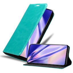 lommebokdeksel Samsung Galaxy A72 4G / 5G case (turkis)