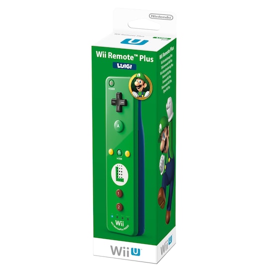 Wii Remote Plus - Luigi - Elkjøp