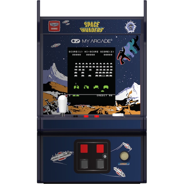 My Arcade Micro Player Pro 6,75” Space Invaders retro spillkonsoll