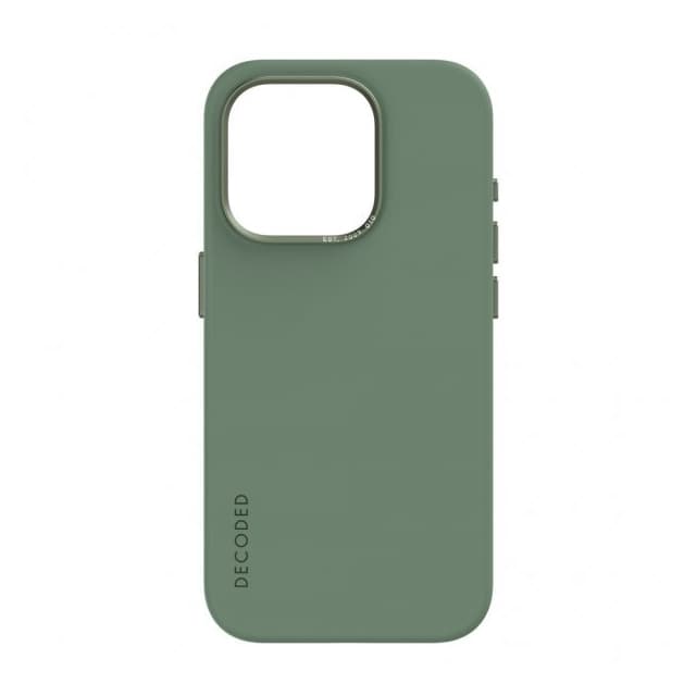 Decoded iPhone 15 Pro Deksel Silicone Backcover Sage Leaf Green