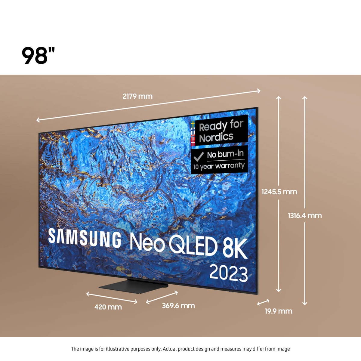 Samsung 98" QN990C 8K NQLED Smart TV (2023)