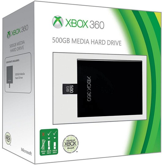 500 GB harddisk til Xbox 360 S/E - Elkjøp