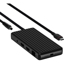 Unisynk 9-port 4K 100W USB-C dockingstation (sort)