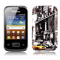 Samsung Galaxy POCKET Hardt Deksel Case (grå)