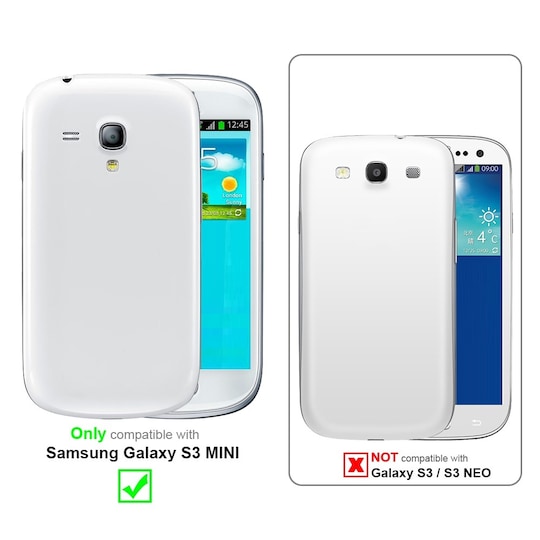 Samsung Galaxy S3 MINI Deksel Case Cover (blå) - Elkjøp